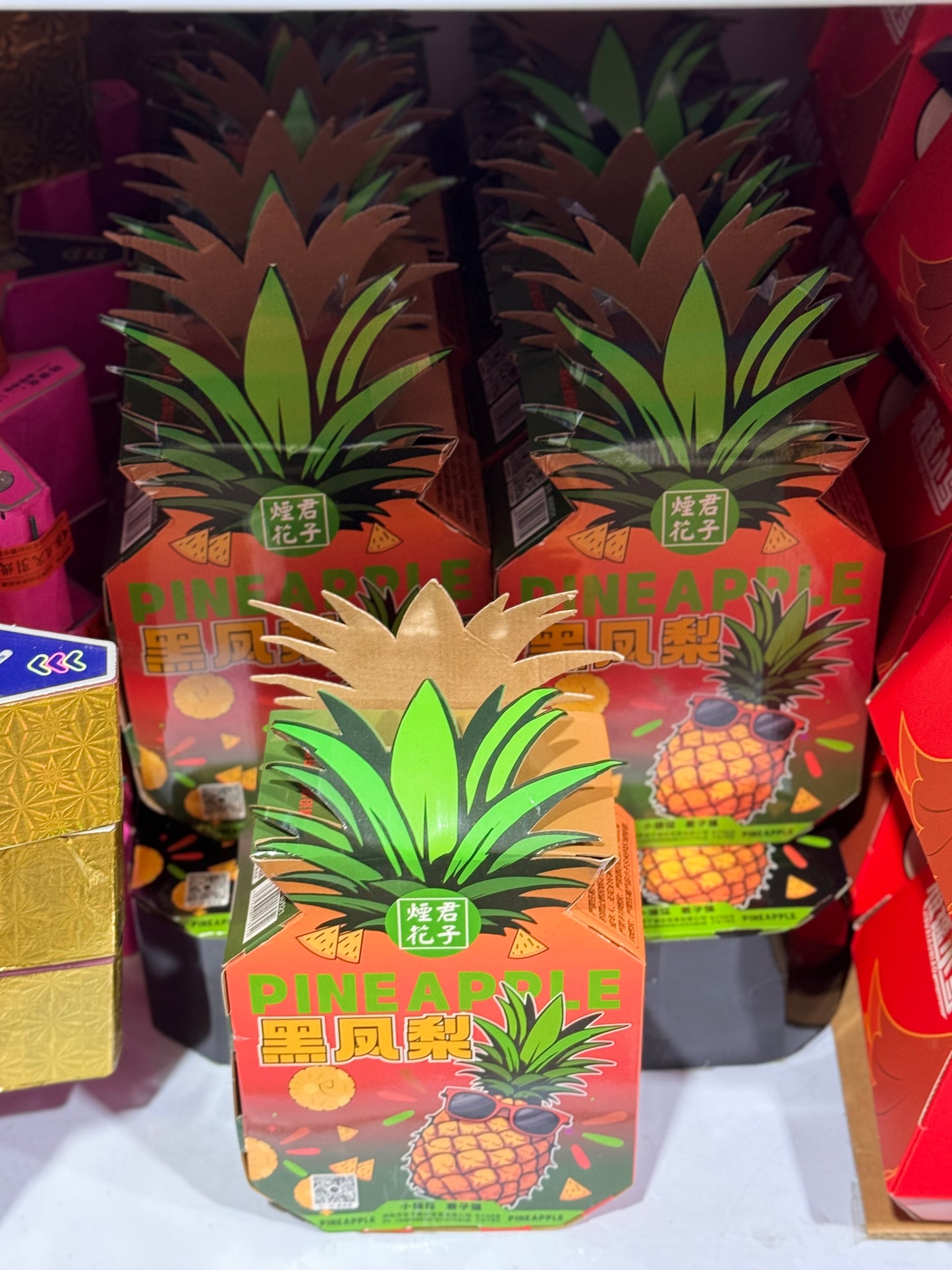 F君子烟花#黑凤梨